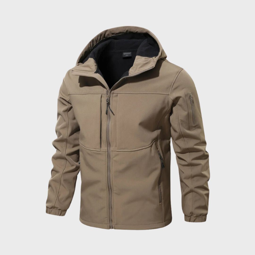 Veste softshell homme imperméable coupe-vent design urbain