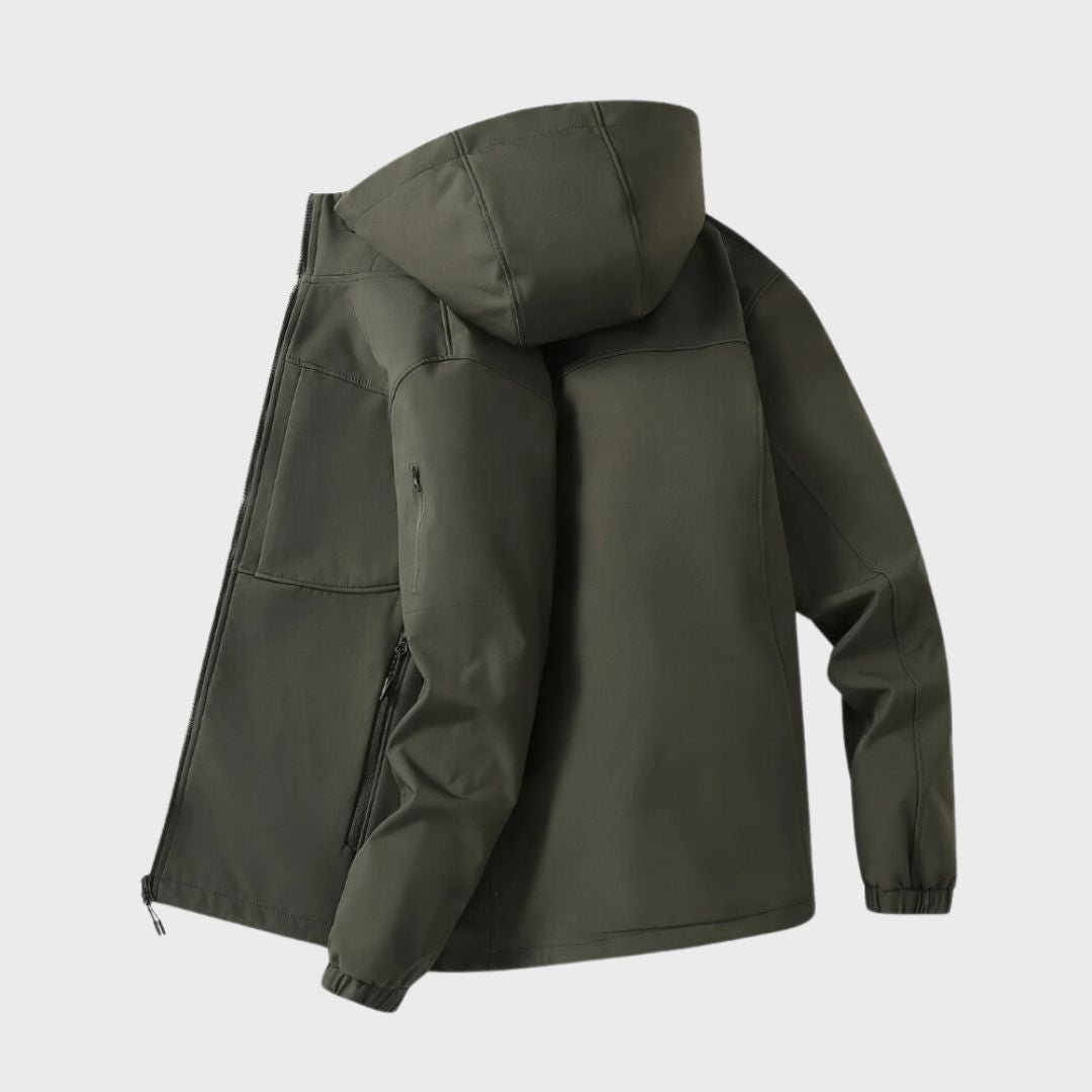Veste softshell homme imperméable coupe-vent design urbain