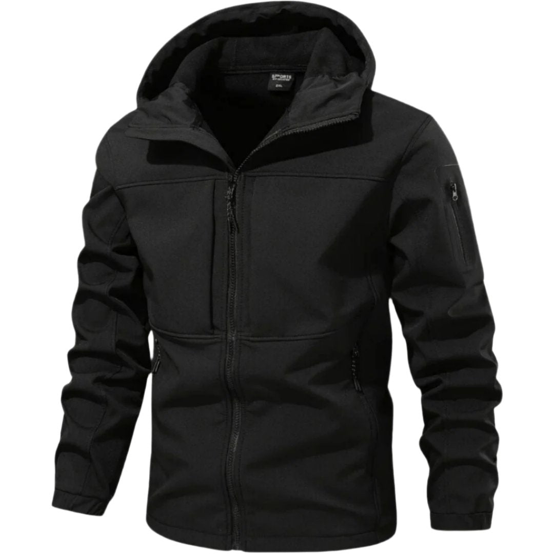 Veste softshell homme imperméable coupe-vent design urbain
