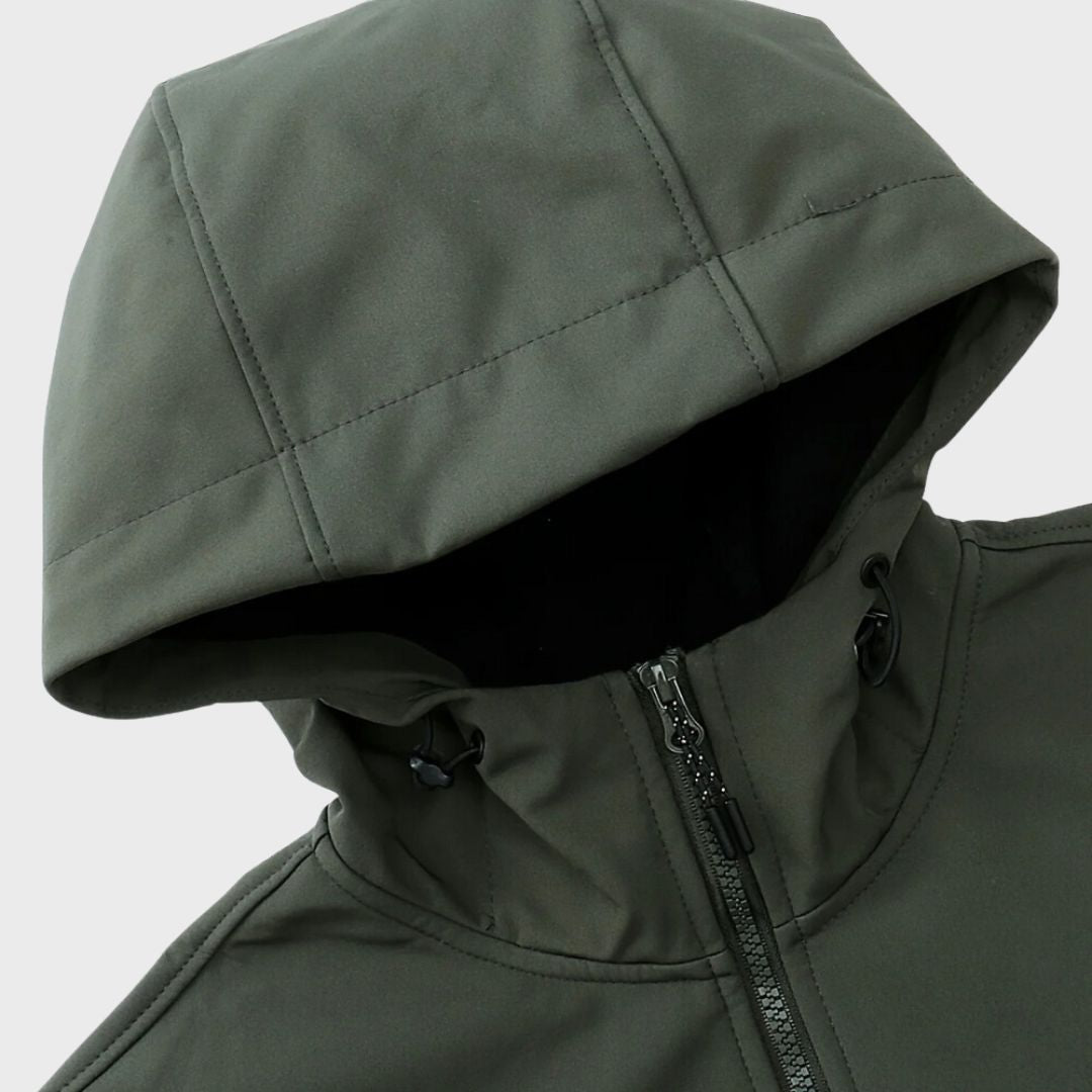 Veste softshell homme imperméable coupe-vent design urbain
