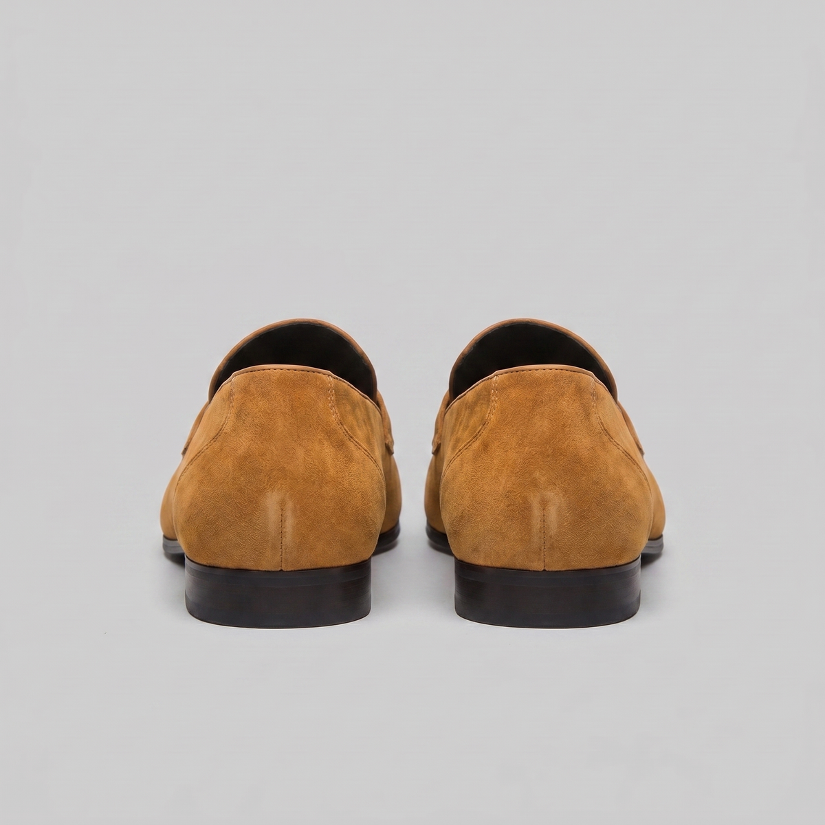 Mocassins homme daim penny smart casual bureau tendance