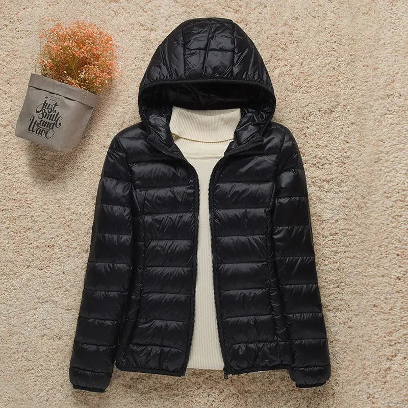 Piumino leggero da donna con isolamento termico, per l’inverno