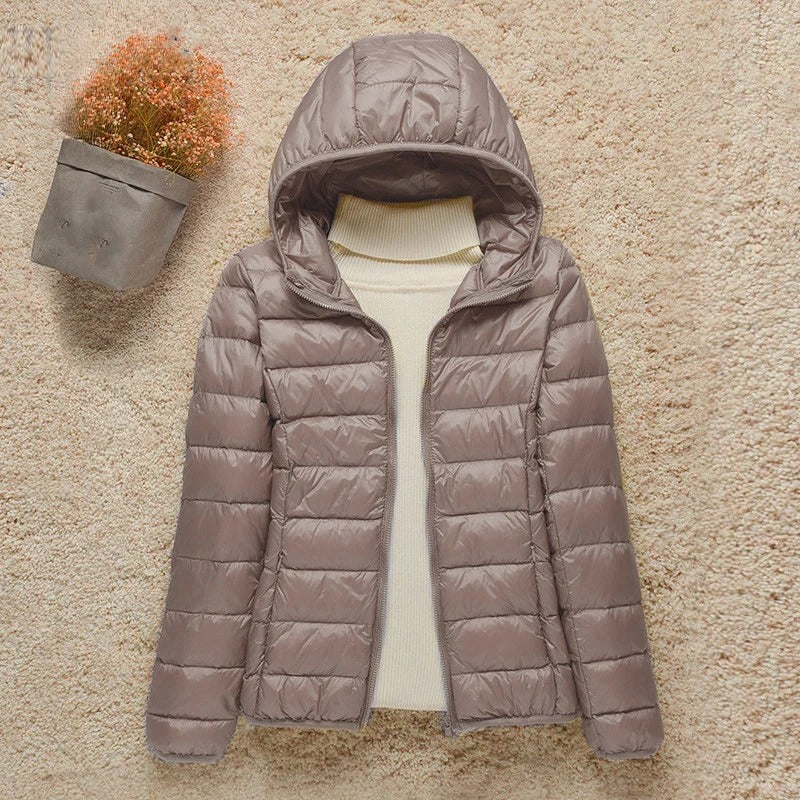Piumino leggero da donna con isolamento termico, per l’inverno